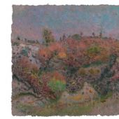 5-8朔风之八50×70㎝纸本色粉2016年