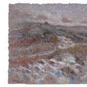 5-4朔风之四50×70㎝纸本色粉2016年