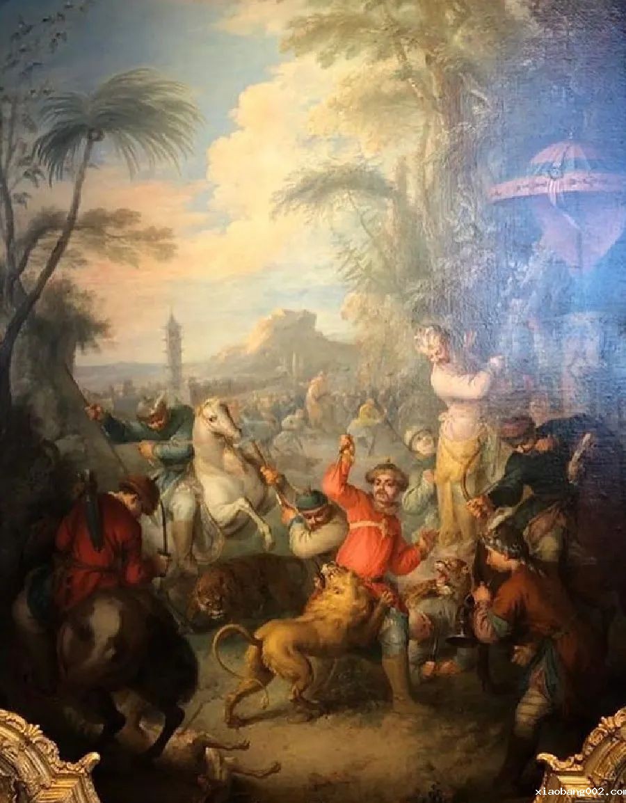 图28 帕代 《中国狩猎图》，布面油画，172X127cm, 1736，Musée de Picardie, Amiens.jpg