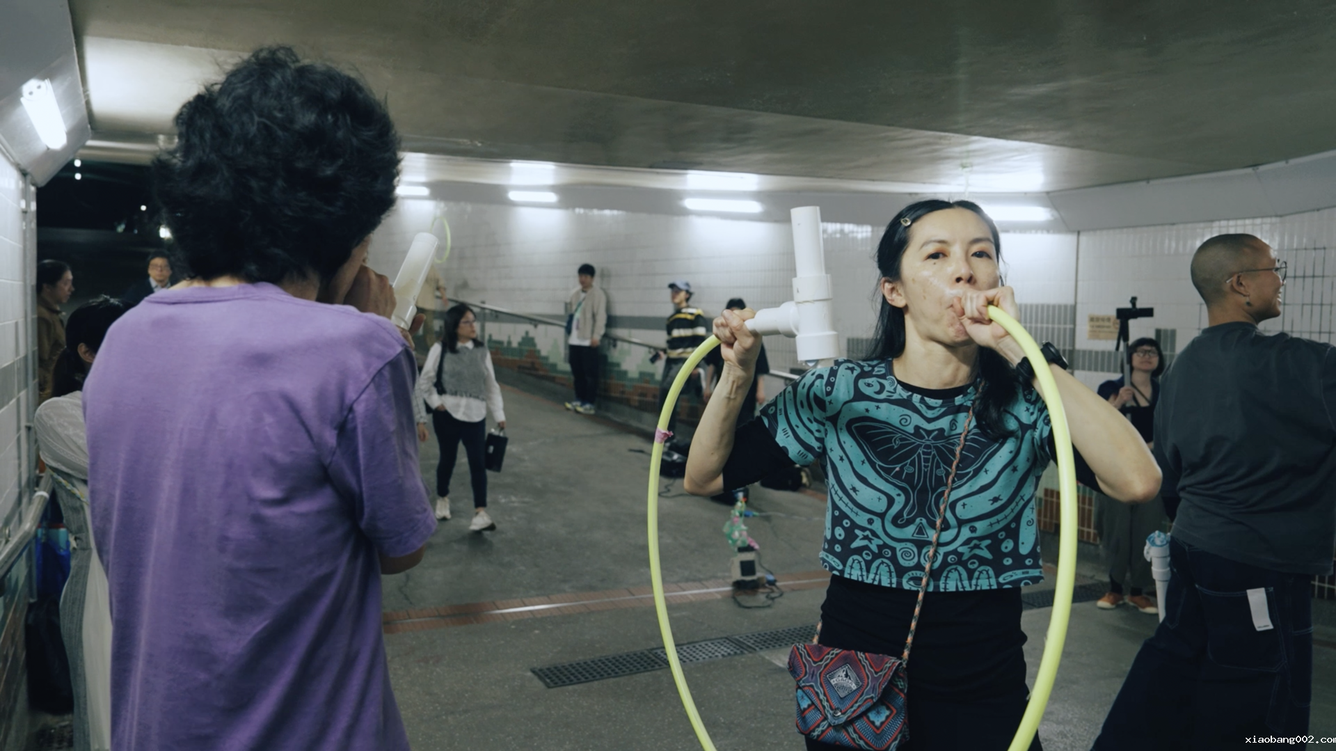 (Initiated by Nerver ) Feaston, Grace Hoop, Nerve, Shojikl, Brain Chu, SUBWAY GATHERING WITH Shojikl and friends, 6'36''. Video recording, directing, editing by Dino..png