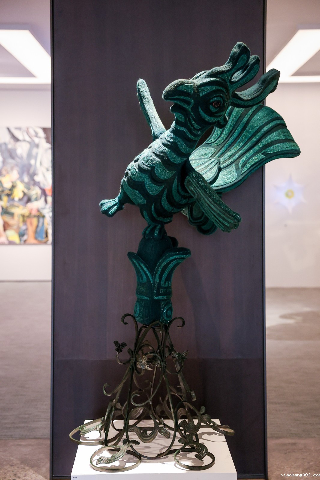 13 Zhang Yudong’s dynamic sculpture “Felt Bronze”.jpeg