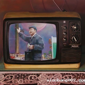 13 Chen Xi, Chinese Memories Series-Spring Festival Gala Evening, 2008; oil on canvas, 150x180cm