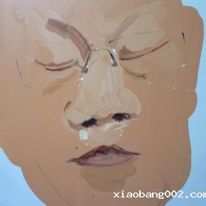 Li Fan, An Intellectual, 2006; paint on linen, 80x60cm