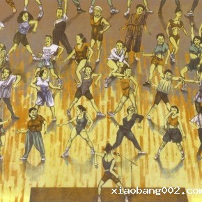 Li Fan, Five Minutes Per Day, 1996; lithograph, 46.5x39.5cm