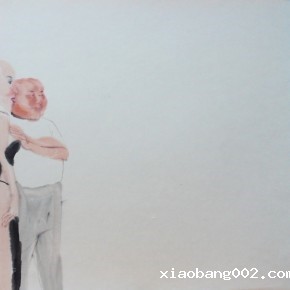 Li Fan, Untitled, watercolor and ink on rice paper (10)