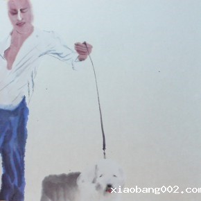 Li Fan, Untitled, watercolor and ink on rice paper (12)