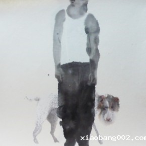 Li Fan, Untitled, watercolor and ink on rice paper (19)