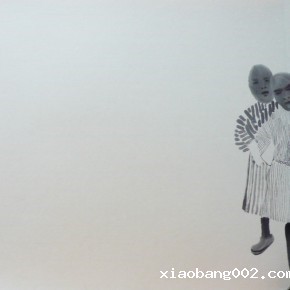 Li Fan, Untitled, watercolor and ink on rice paper (4)