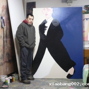 Li Fan at His Studio