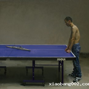 24 Yuan Yuan, The Girl with a Hat, oil on canvas, 200 x 100 cm, 2011