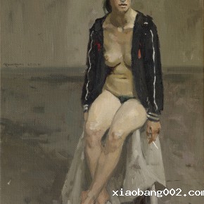 40 Yuan Yuan, Yang Huining, oil on canvas, 160 x 97 cm, 2008