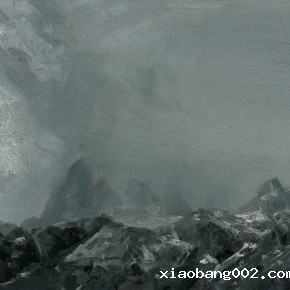 70 Yuan Yuan, The Winds and Clouds, oil on canvas, 70 x 90 cm, 2006