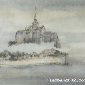 57 Qiu Ting, Saint Michel No.10, 20 x 30 cm, 2014