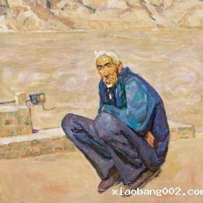 18 Luo Erchun, Story of the World, oil painting, 165 x 150 cm, 2011