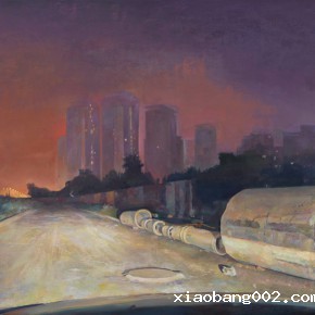 13 Lu Liang, The Haze-Night, 2013