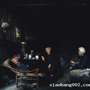 Lu Liang, Three Old Men in Songyang, 2008