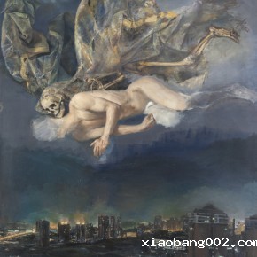 60 Lu Liang, Dreamed about Traveling with a Skeleton, 2007