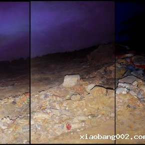 63 Lu Liang, A Pile of Bricks, 2006