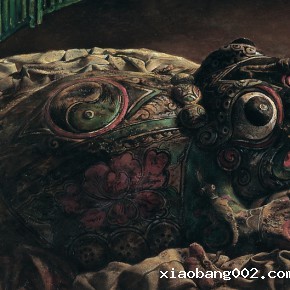 Lu Liang, Shocked Toad detail, 2006
