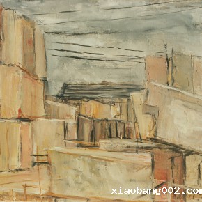 86 Lu Liang,A Rain is Arriving in the Brick City, 1997