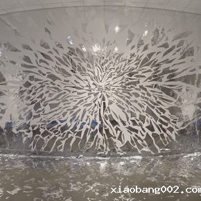 Stella Zhang, Boundaries 2015; mixed media, exhibited at Chinese Culture Center, San Francisco