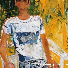 03 Dai Shihe, A Boy from Chiang Mai, oil on canvas, 2016