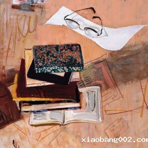 29 Dai Shihe, Under the Window of the Studio, group paintings of nine pieces, the 4th on the left, details, oil on canvas, 2017