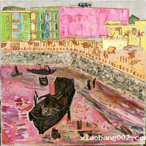 34 Dai Shihe, Qisha Port No. 1, 80 x 80 cm, 2008