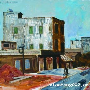 50 Dai Shihe, A Fishing Village of Zhanjiang, oil on canvas, 80 x 100 cm, 2013