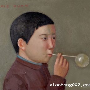 10 Duan Jianwei, Blowing a Bubble, 46 x 54 cm, 2013