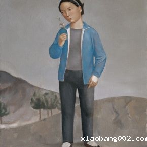 22 Duan Jianwei, A Girl, 130 x 110 cm, 2012
