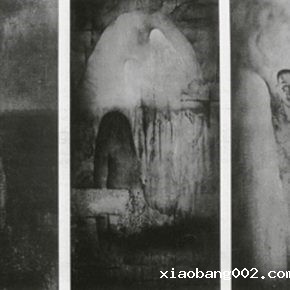 17 Cai Guangbin, Melting, Chinese ink, 70 x 140 cm x 3, 1993