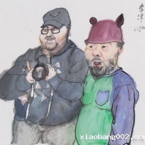 13 Li Jin, The Flowing Rainbow, ink and color on paper, 34.5 x 34 cm, (2) 2017