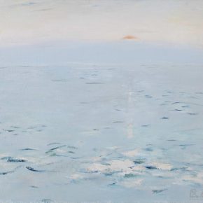 Lin Gang Dawn 49.7x60.5cm Oil on canvas 1978